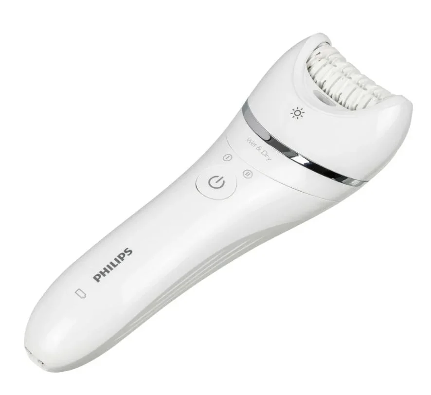 Эпилятор Philips BRE710 аккумулятор до 40 мин, 2 скорости, 32 пинцета