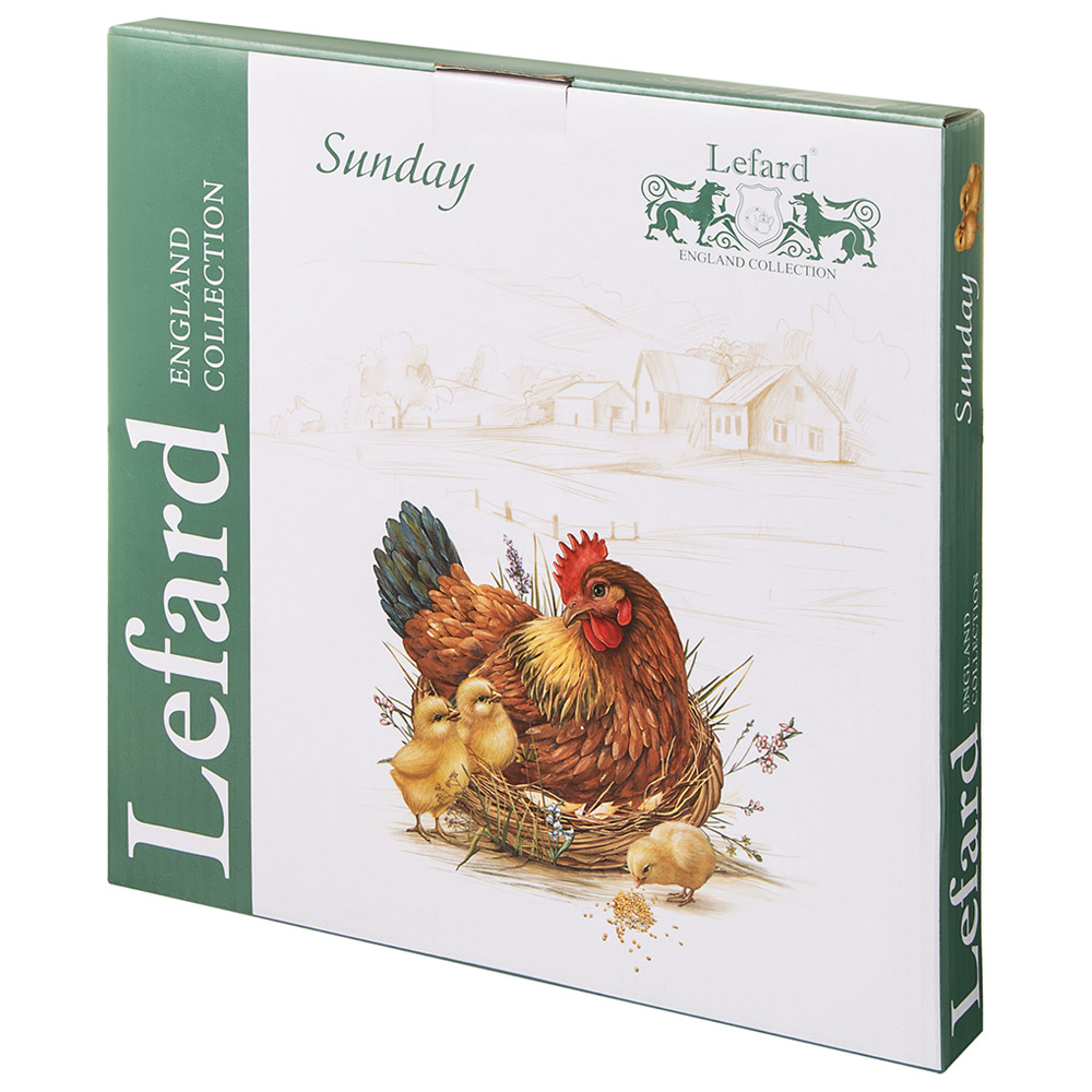 ARTI-M БЛЮДО ДЛЯ 10 ЯИЦ LEFARD "SUNDAY" 25 СМ (КОР=12ШТ.)