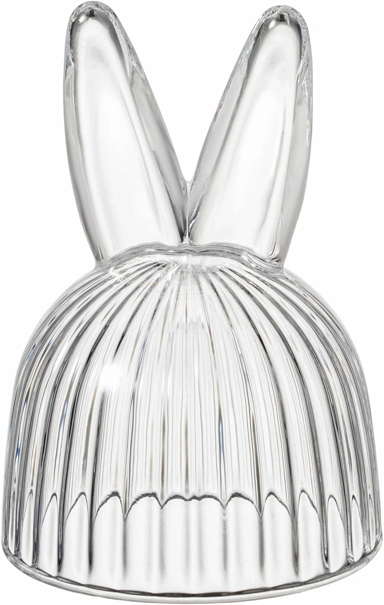 БЛЮДО НА НОЖКЕ С КРЫШКОЙ "RABBIT FAMILY" 12*12*23,5 СМ