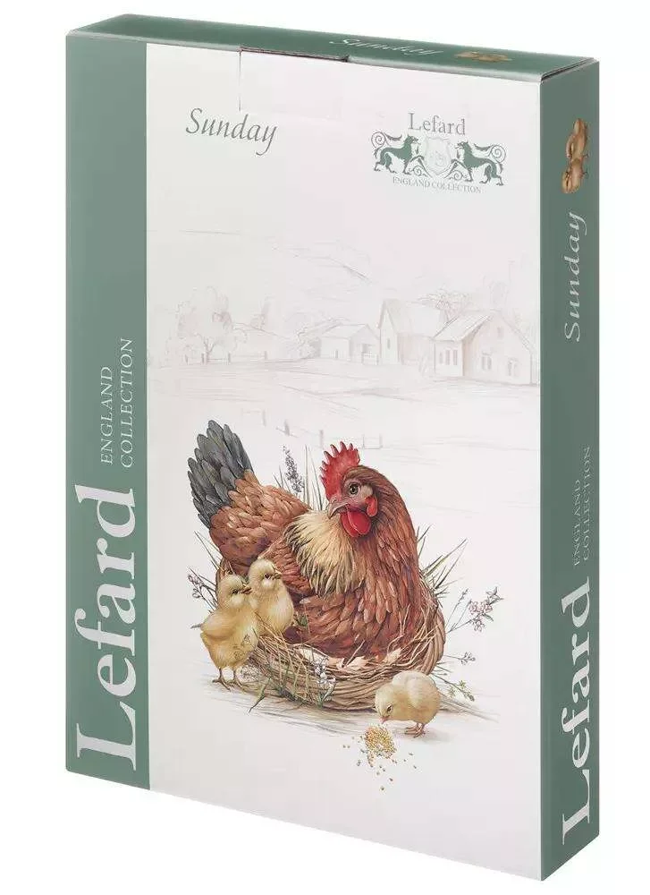 БЛЮДО ОВАЛЬНОЕ LEFARD "SUNDAY"   26*18,3*3,8 СМ (КОР=12ШТ.)
