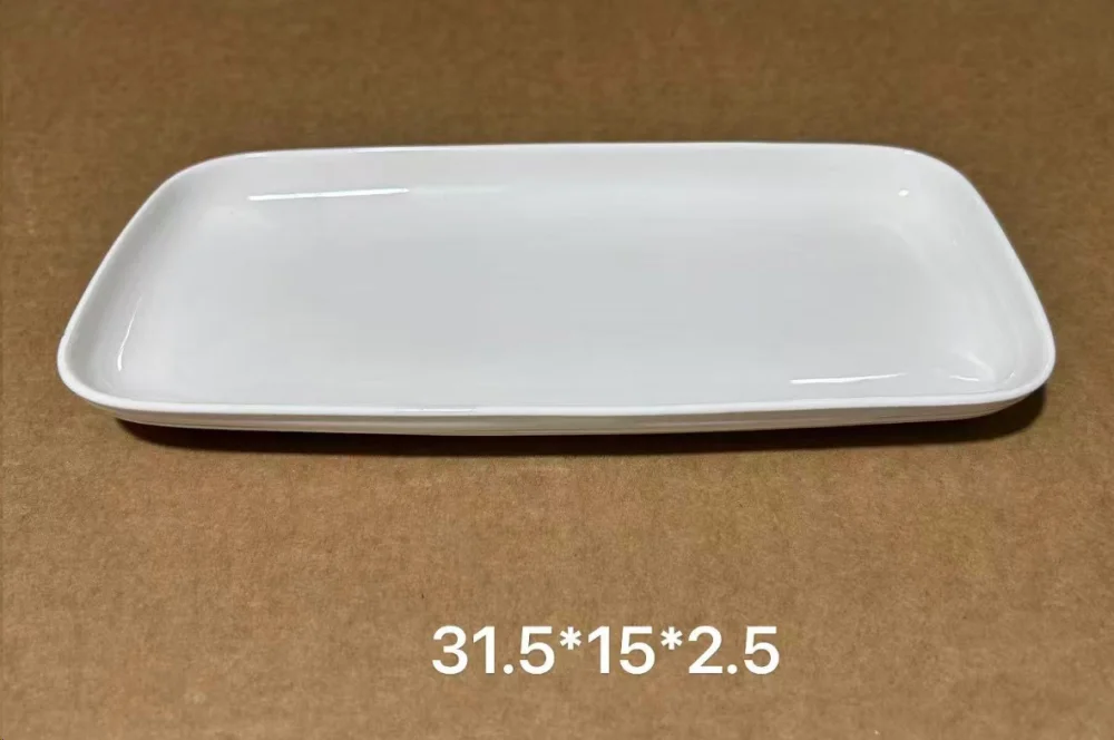 Блюдо прямоугольное 31,5х15 см / DR-1036 /уп 32/