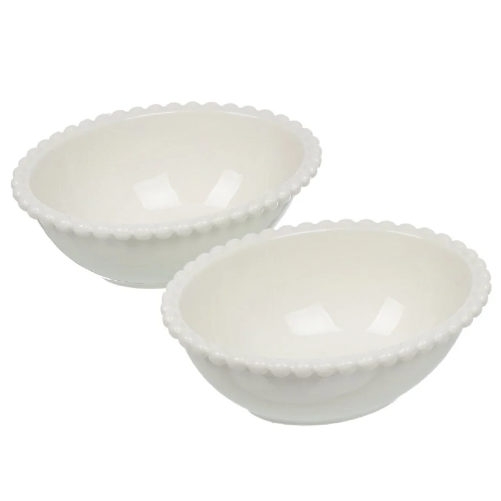 НАБОР САЛАТНИКОВ ОВАЛЬНЫХ LEFARD "PEARL" 2 ШТ.14*5,5 СМ 400 МЛ (КОР=12ШТ.)