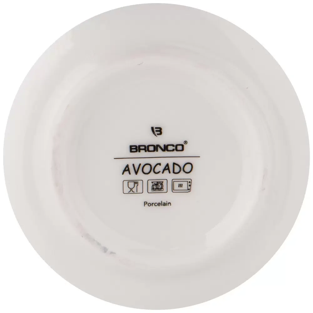 САЛАТНИК BRONCO "AVOCADO" 1400 МЛ 20*9,5 СМ ЗЕЛЁНЫЙ (МАЛ.УП.=2ШТ./КОР=16ШТ.)
