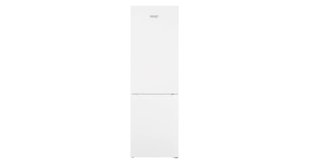 Холодильник двух.кам. нижн.мороз Kraft TNC-NF301W (286л, 60х186х60 см)