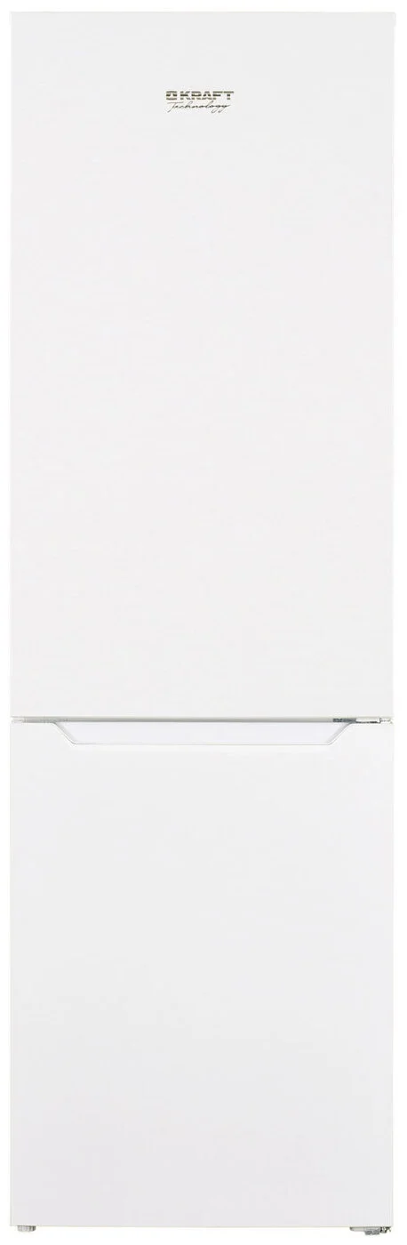 Холодильник двух.кам. нижн.мороз Kraft TNC-NF301W (286л, 60х186х60 см)