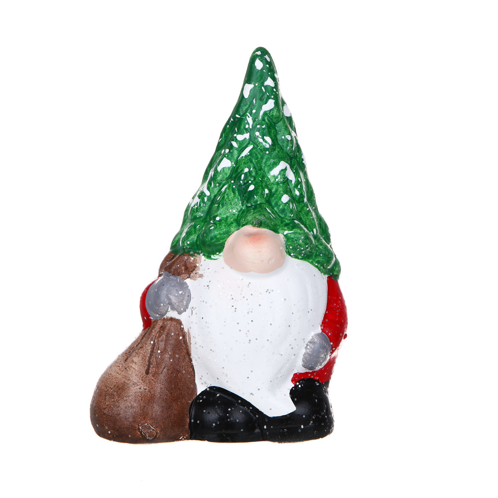 VETTA СНОУ БУМ Фигурка в виде Гномика, 11x6x7,5 см, керамика, 2 дизайна