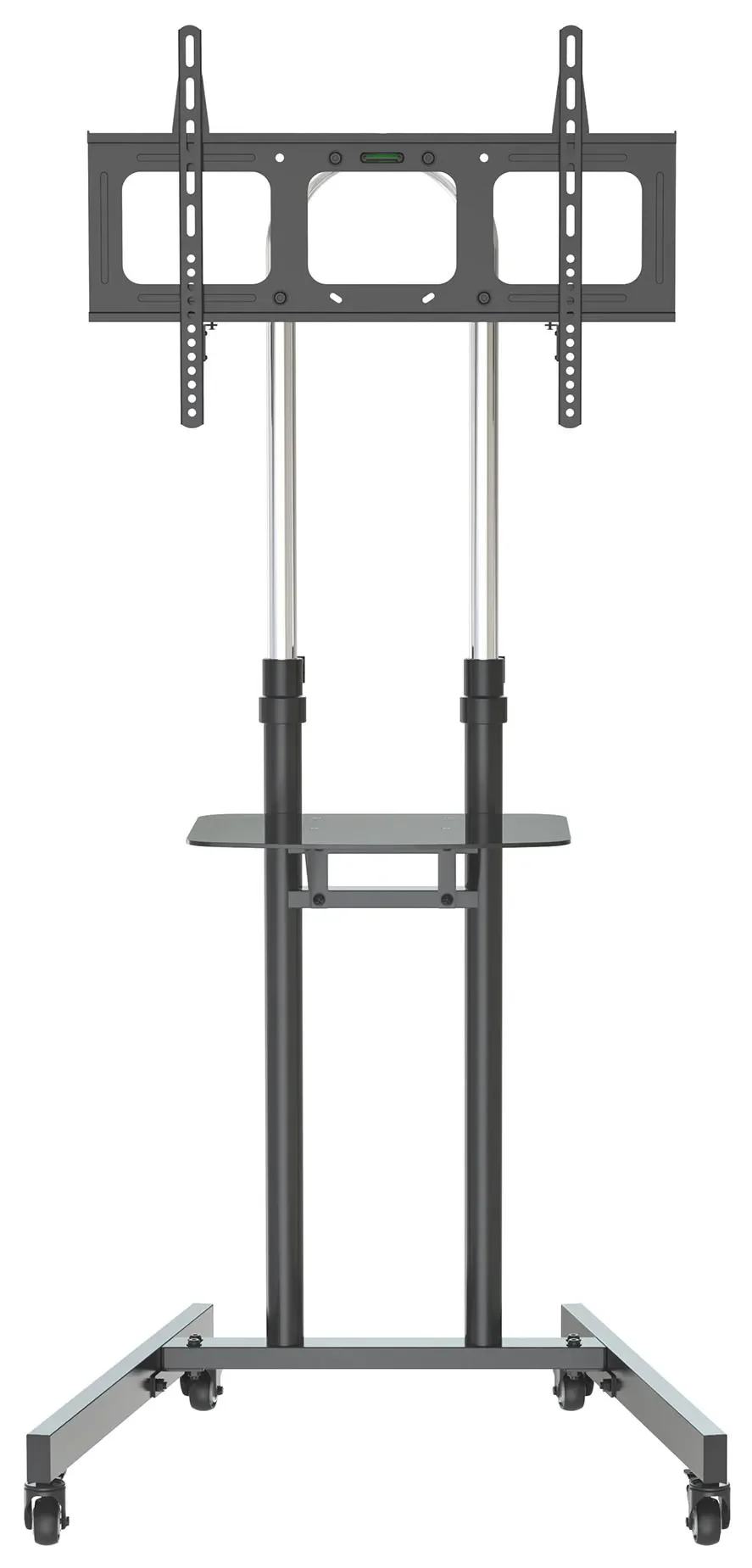 Кронштейн для телевизора Cactus CS-ST04H CS-VM-ST04H черный 37"-70" макс.45кг напольный мобильный