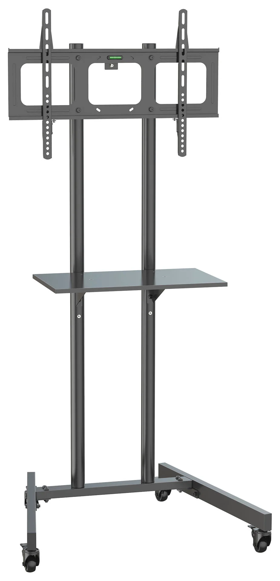 Кронштейн для телевизора Cactus CS-ST04H CS-VM-ST04H черный 37"-70" макс.45кг напольный мобильный