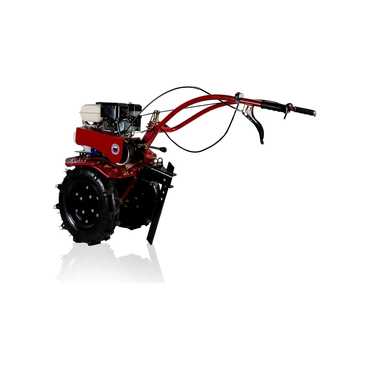 Мотоблок бензиновый WorkMaster МБ-1000Р (колеса 4.00-10) Россия, двиг4-х такт 8 л.с., глубина 35 см.