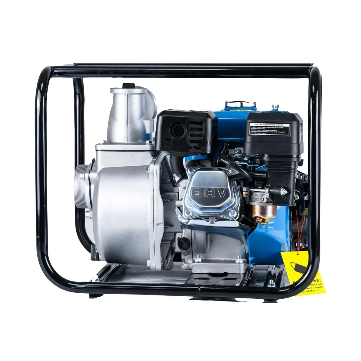 Мотопомпа бензиновая Workmaster GPL-30 (двиг. 4-х такт, 5,5 л.с, высота всасывания 7 м. напор 28 м)