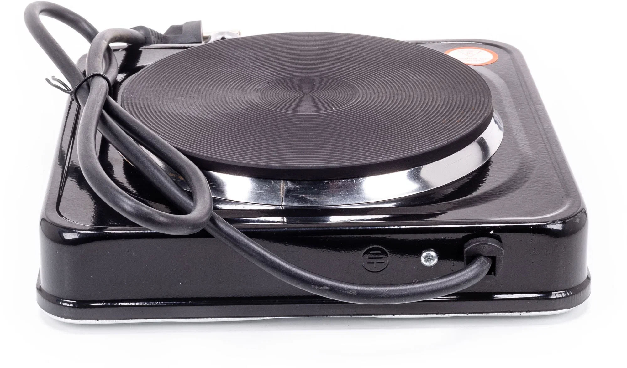Электроплита SUPRA HS-102 black 1000Вт, диаметр 15,5см