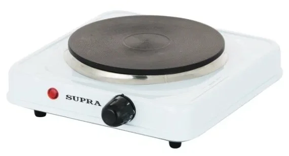 Электроплита SUPRA HS-191 (1000Вт, чугун, диаметр 15,5 см)