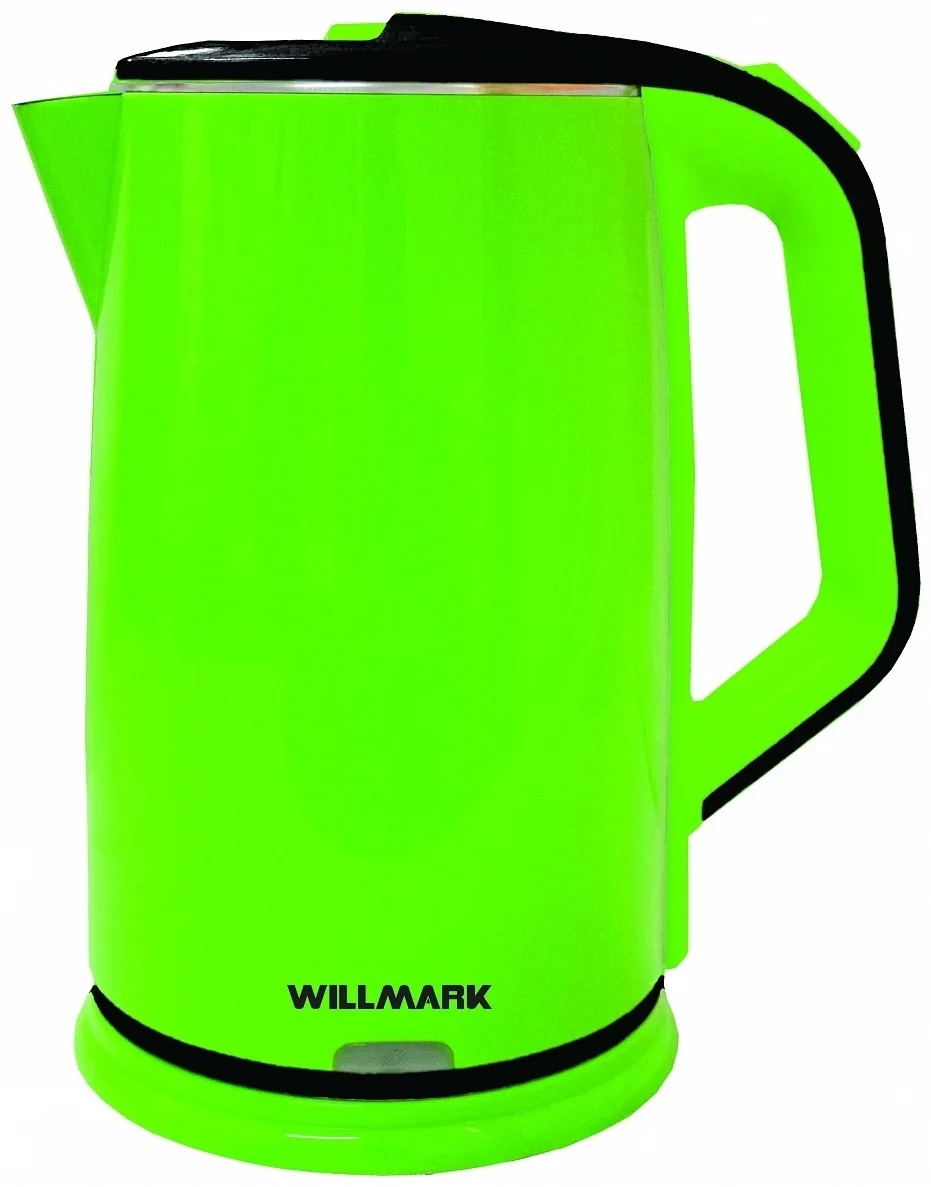 Чайник электрический Willmark WEK-2012PS салатовый