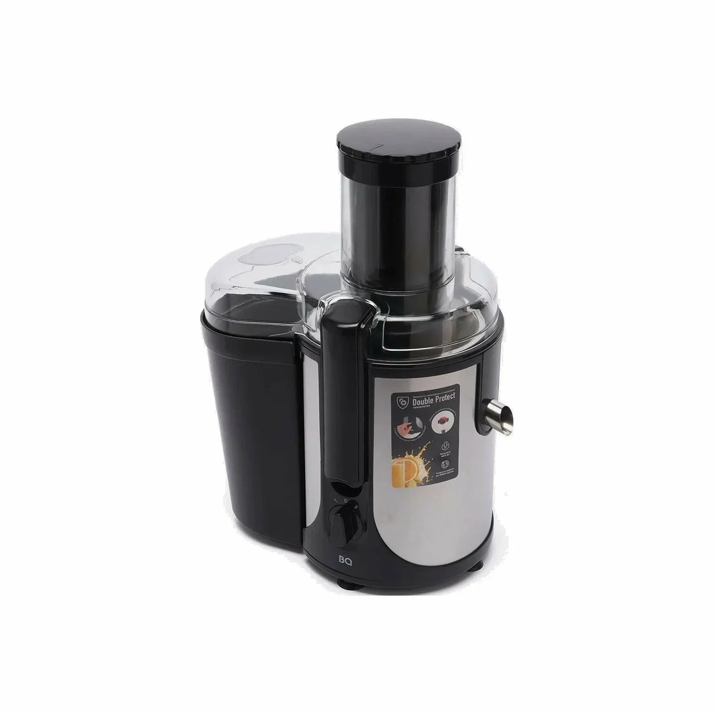 Соковыжималка BQ J1003 Черный-Сталь