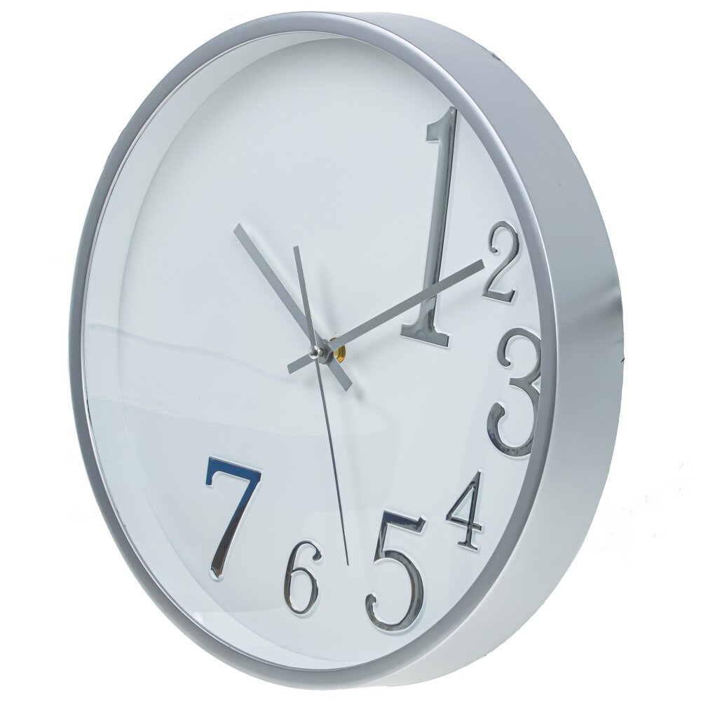 Часы настенные декоративные (1хАА, не прилаг.), L34 W5 H34 см
