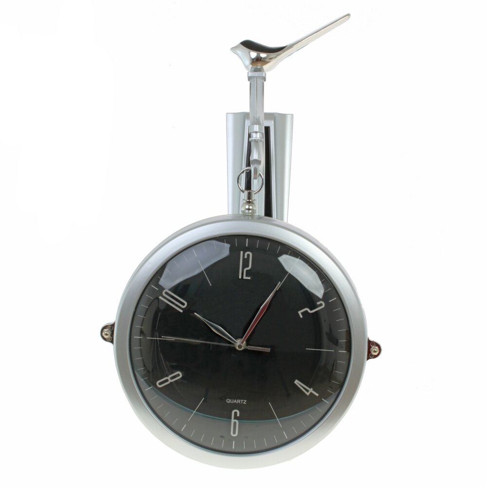 Часы настенные декоративные, L34 W24 H55 см, (2xАА не прилаг.)