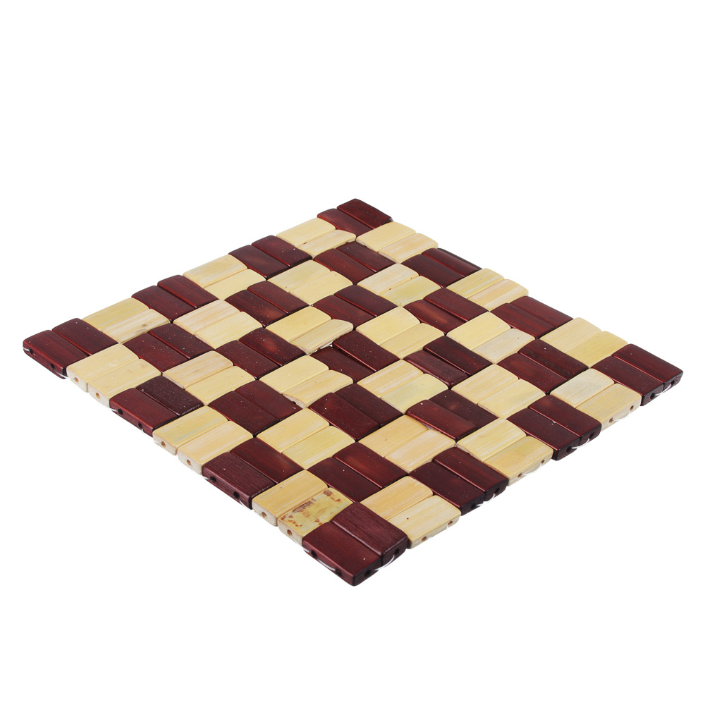 VETTA Подставка под горячее бамбук "Клетка" 20x20см GD007-3