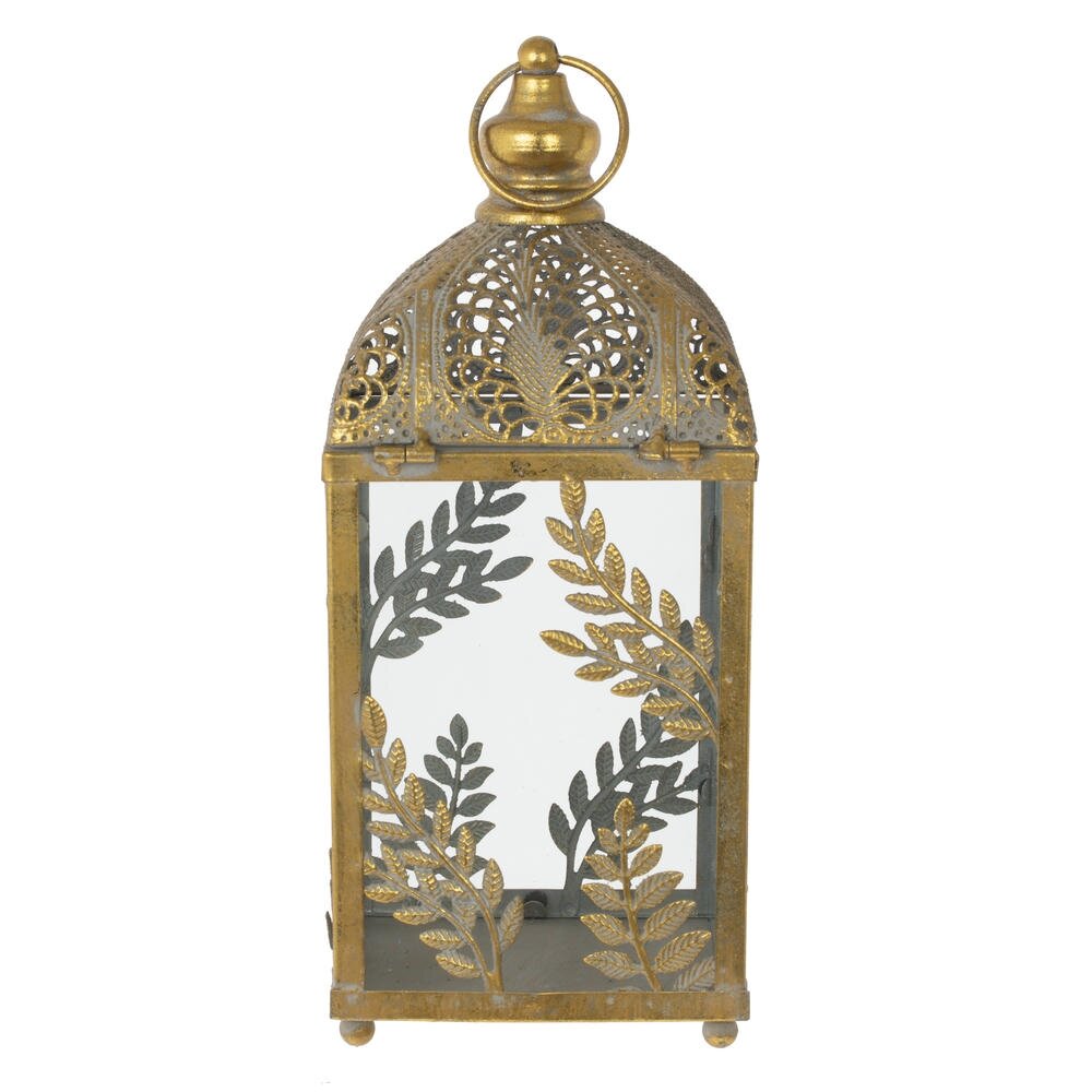 Подсвечник "Фонарь", L14,5 W14 H34 см
