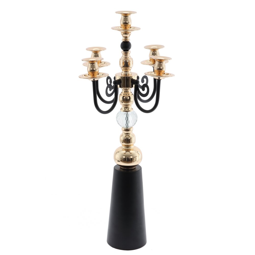 Подсвечник для 5 свечей, L31,5 W31,5 H68 см