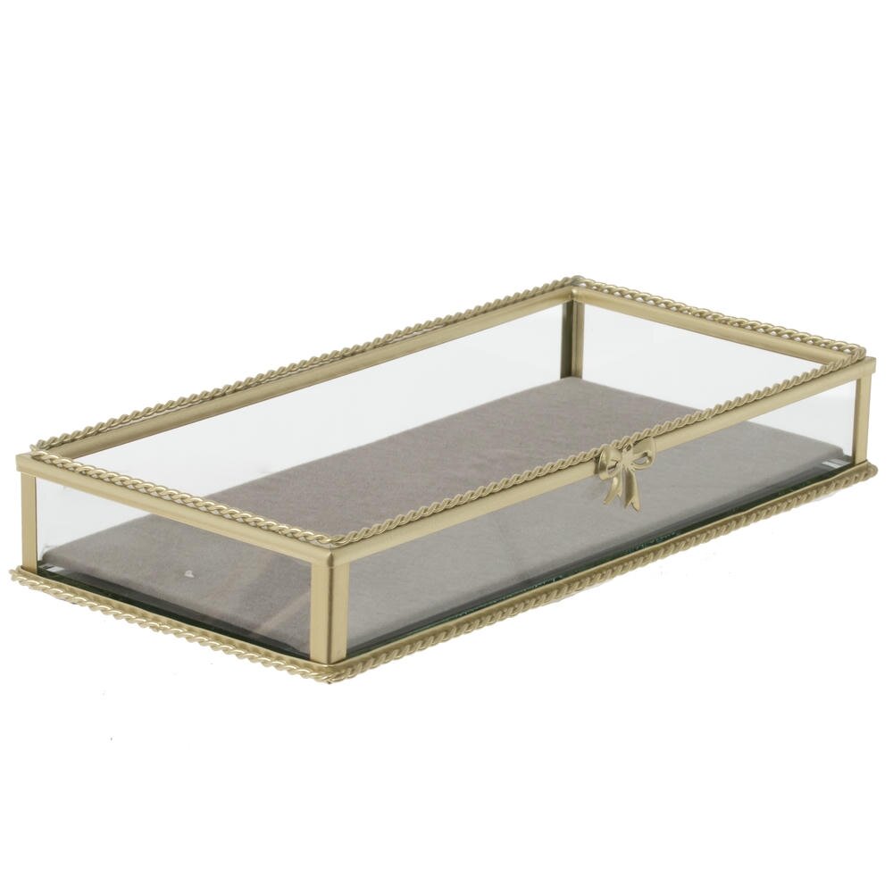 Поднос декоративный, L20,5 W10,5 H3,5 см