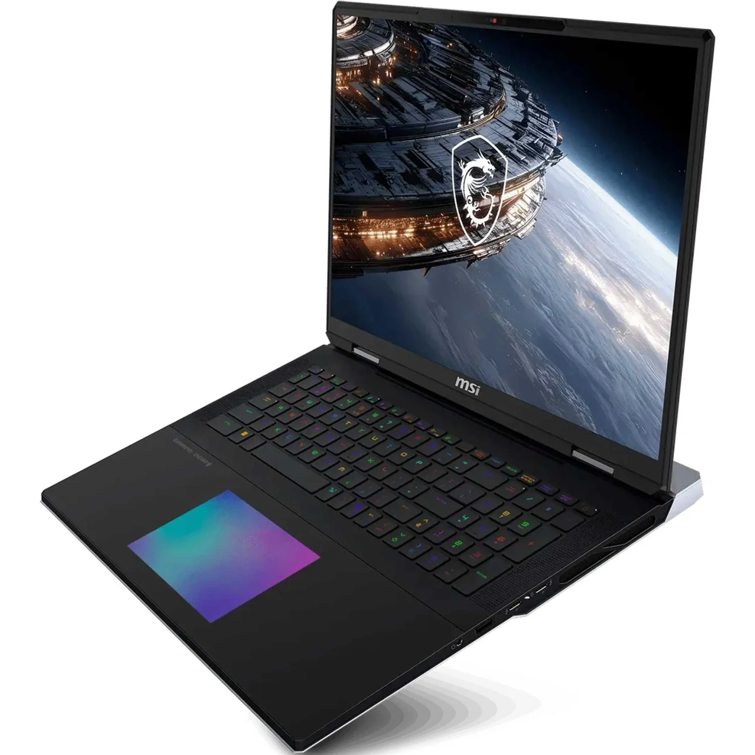 Ноутбук MSI Titan 18 HX A2WJ-1049RU Core Ultra 9 290HX Plus 64Gb SSD2Tb NVIDIA GeForce RTX 5090 24Gb 18" IPS UHD+ (3840x2400) Windows 11 Home black Wi