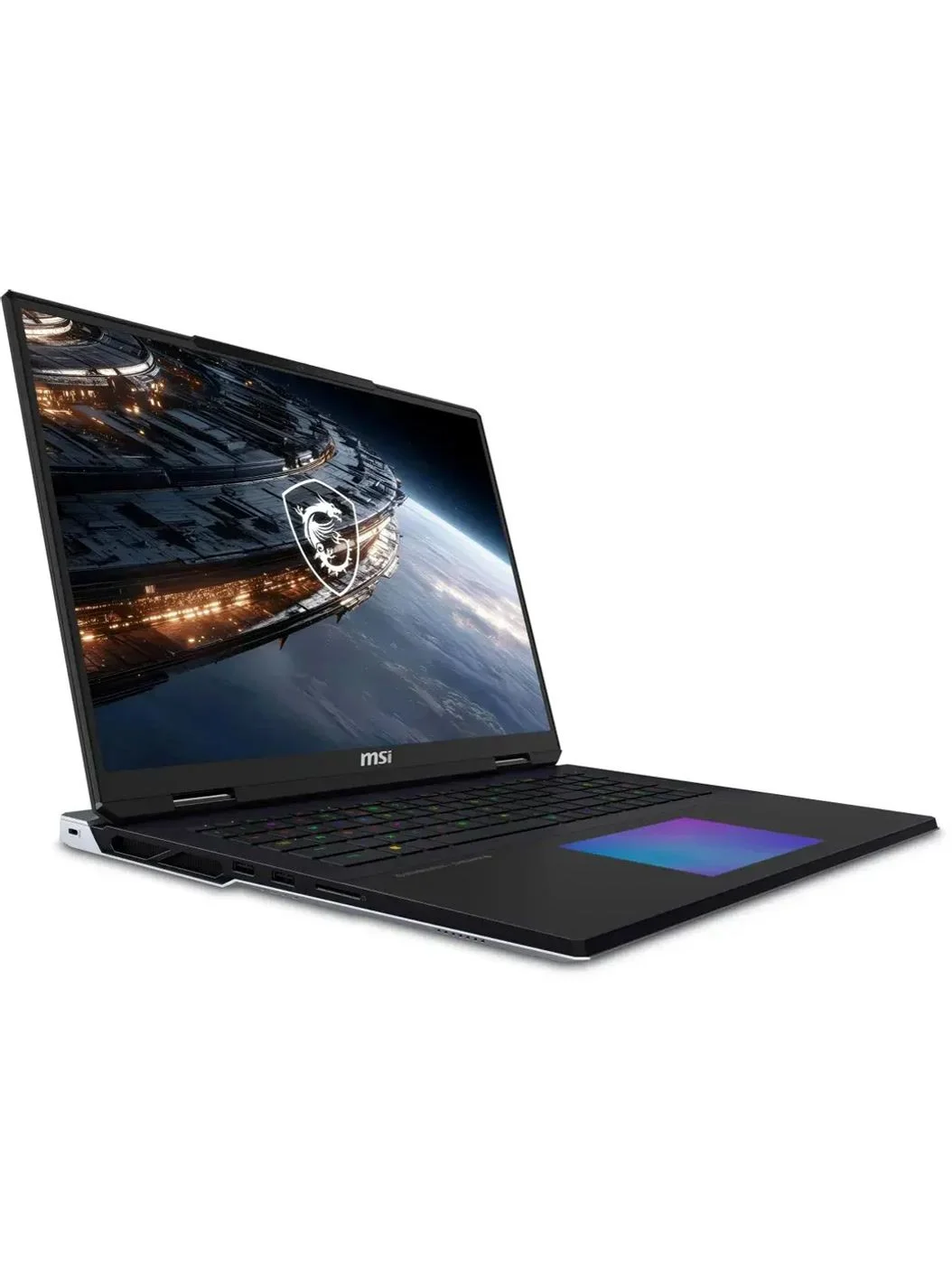 Ноутбук MSI Titan 18 HX A2WJ-1049RU Core Ultra 9 290HX Plus 64Gb SSD2Tb NVIDIA GeForce RTX 5090 24Gb 18" IPS UHD+ (3840x2400) Windows 11 Home black Wi