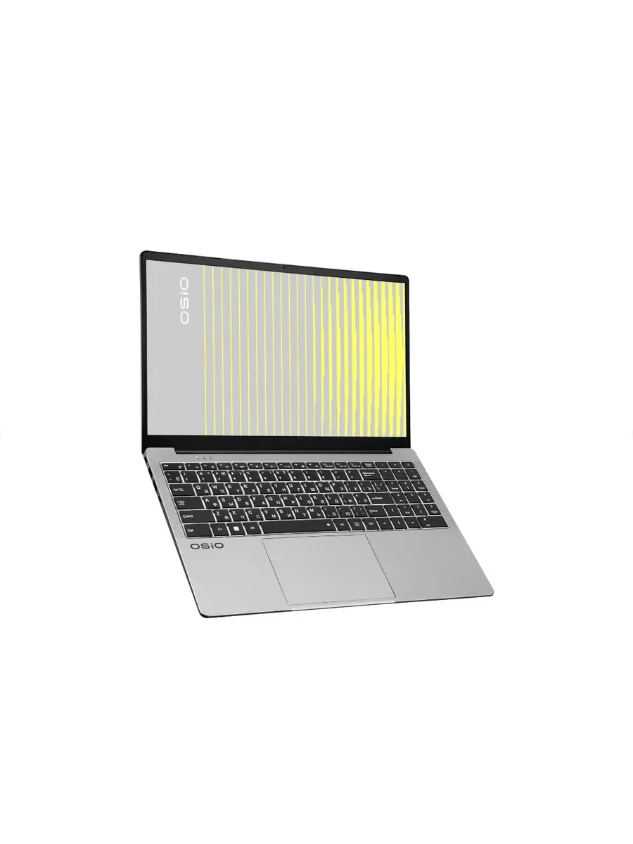 Ноутбук Osio FocusLine F150i-032 Core i5 1235U 16Gb SSD512Gb Intel Iris Xe graphics 15.6" IPS FHD (1920x1080) Uncom grey WiFi BT Cam 6000mAh