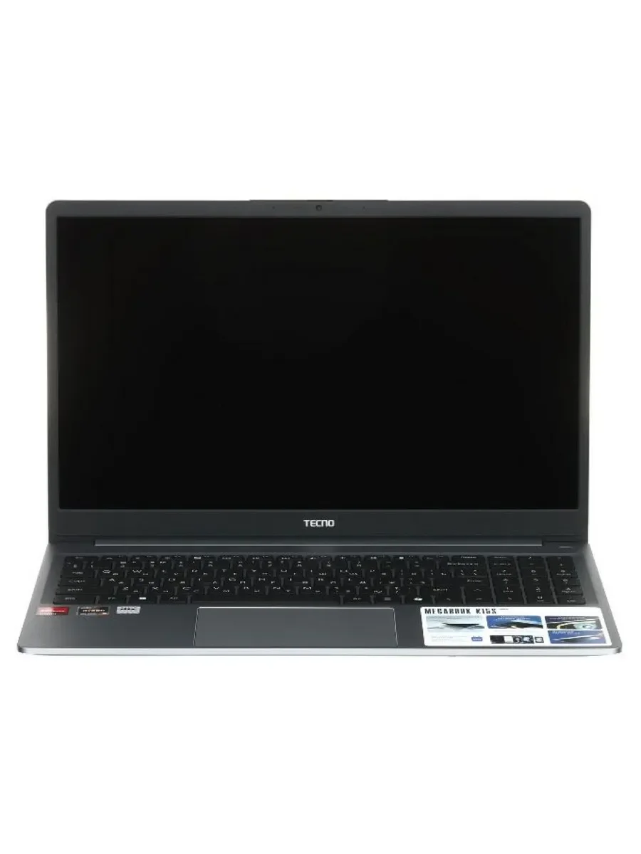 Ноутбук Tecno MegaBook K15SDA Ryzen 5 7430U 8Gb SSD512Gb AMD Radeon Graphics 15.6" IPS FHD (1920x1080) Windows 11 Home grey WiFi BT Cam 6060mAh (71005