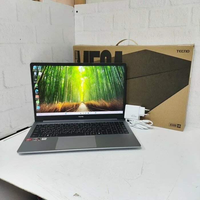 Ноутбук Tecno MegaBook K15SDA Ryzen 5 7430U 8Gb SSD512Gb AMD Radeon Graphics 15.6" IPS FHD (1920x1080) Windows 11 Home grey WiFi BT Cam 6060mAh (71005