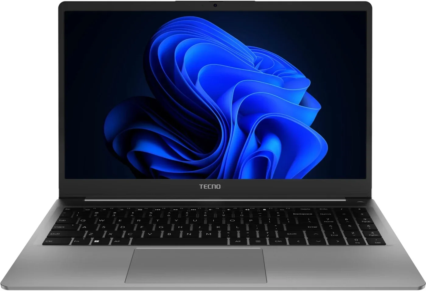 Ноутбук Tecno MegaBook K15SFA Ryzen 5 7535HS 16Gb SSD1Tb AMD Radeon 660M 15.6" IPS FHD (1920x1080) Windows 11 Home grey WiFi BT Cam 6060mAh (710050004