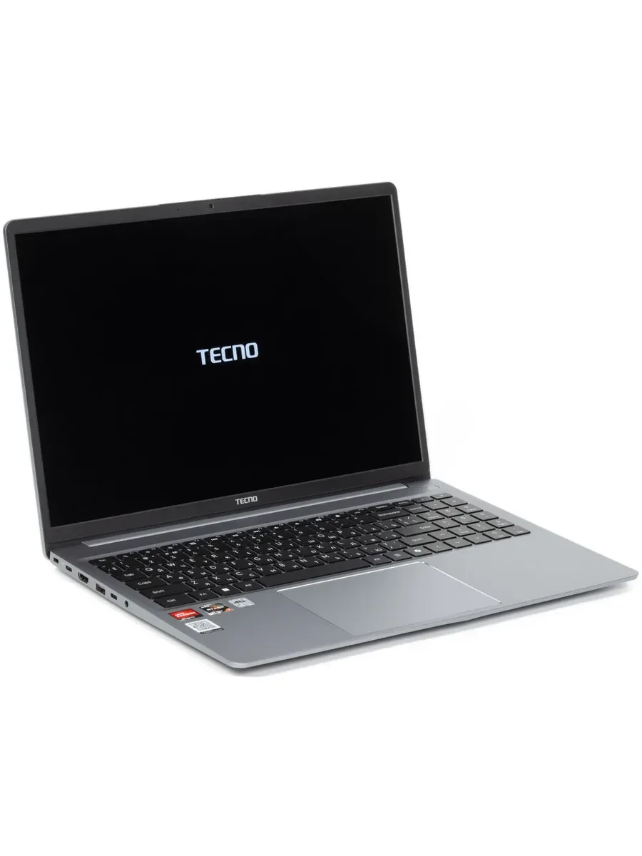 Ноутбук Tecno MegaBook K16SDA Ryzen 5 7430U 8Gb SSD512Gb AMD Radeon Graphics 16" IPS WUXGA (1920x1200) Windows 11 Home grey WiFi BT Cam 6060mAh (71005