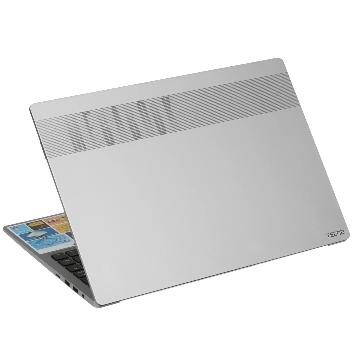 Ноутбук Tecno MegaBook T16RA Core i5 13420H 16Gb SSD1Tb Intel UHD Graphics 16" IPS FHD+ (1920x1200) Windows 11 Home 64 grey WiFi BT Cam 6510mAh (71005