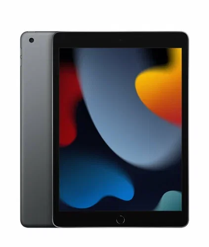 Планшет Apple iPad 2021 A2602 A13 Bionic 6С RAM3Gb ROM64Gb 10.2" IPS 2160x1620 iOS серый космос 8Mpix 12Mpix BT WiFi 10hr
