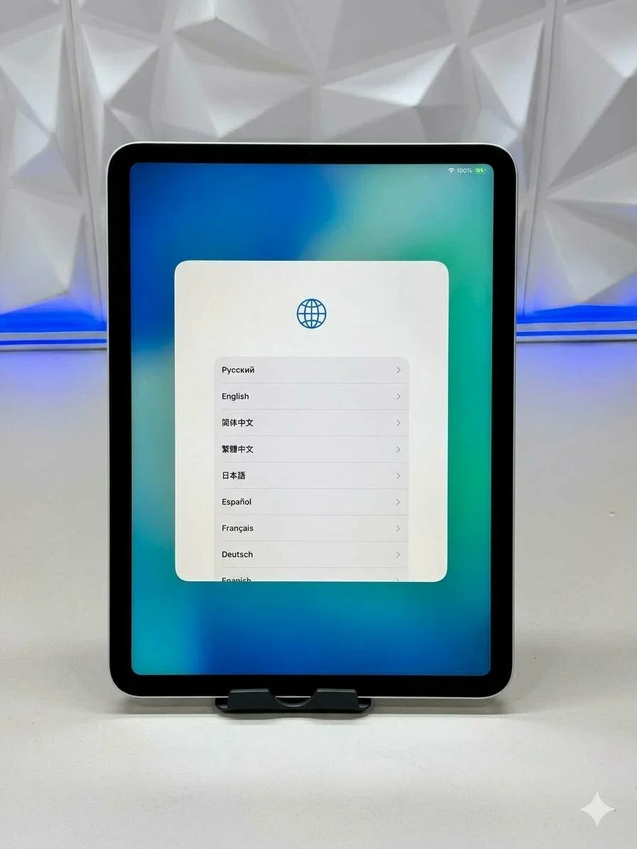 Планшет Apple iPad 2025 A3355 A16 Bionic 5C RAM6Gb ROM128Gb 11" IPS 2360x1640 5G iOS серебристый 12Mpix 12Mpix BT WiFi 9hr