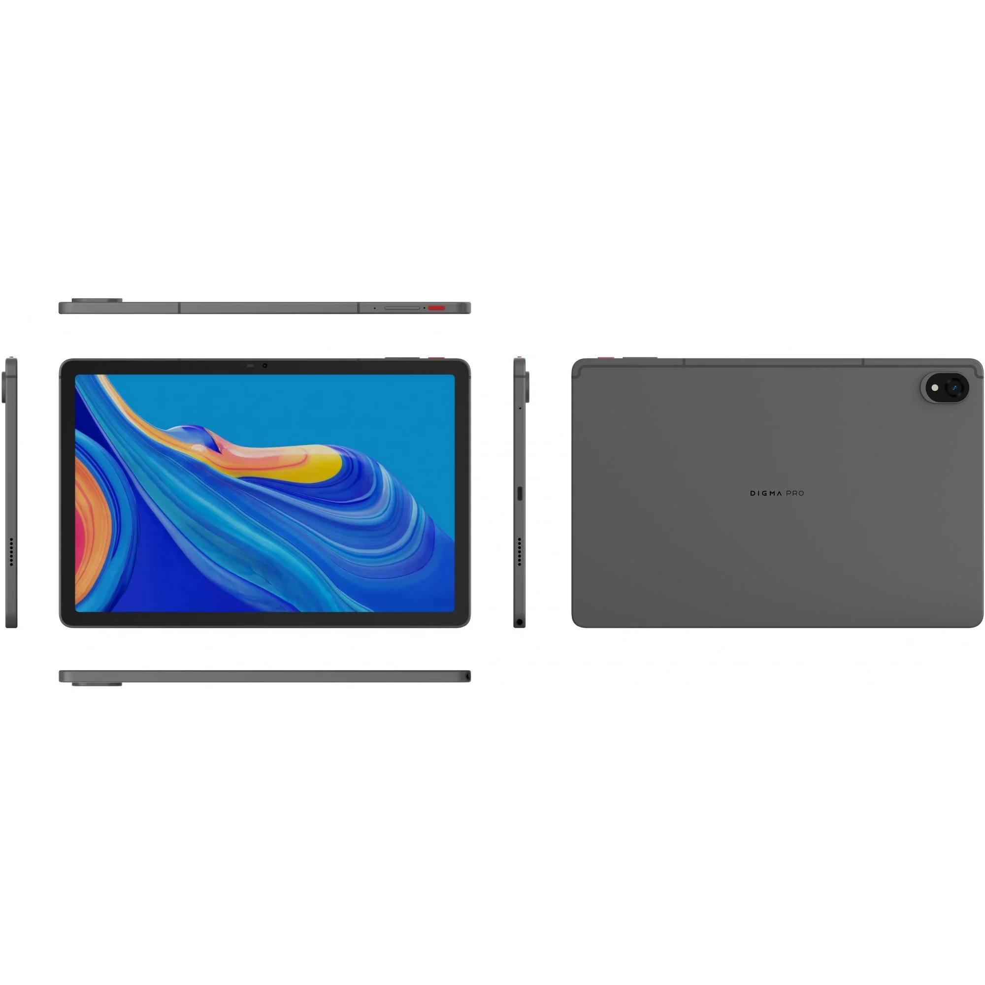 Планшет Digma Pro Edge G85 (2.0) 8C RAM8Gb ROM128Gb 11" In-Cell 1920x1200 4G Android 14 серый космос 13Mpix 5Mpix BT WiFi microSD 256Gb 7000mAh 600hrs