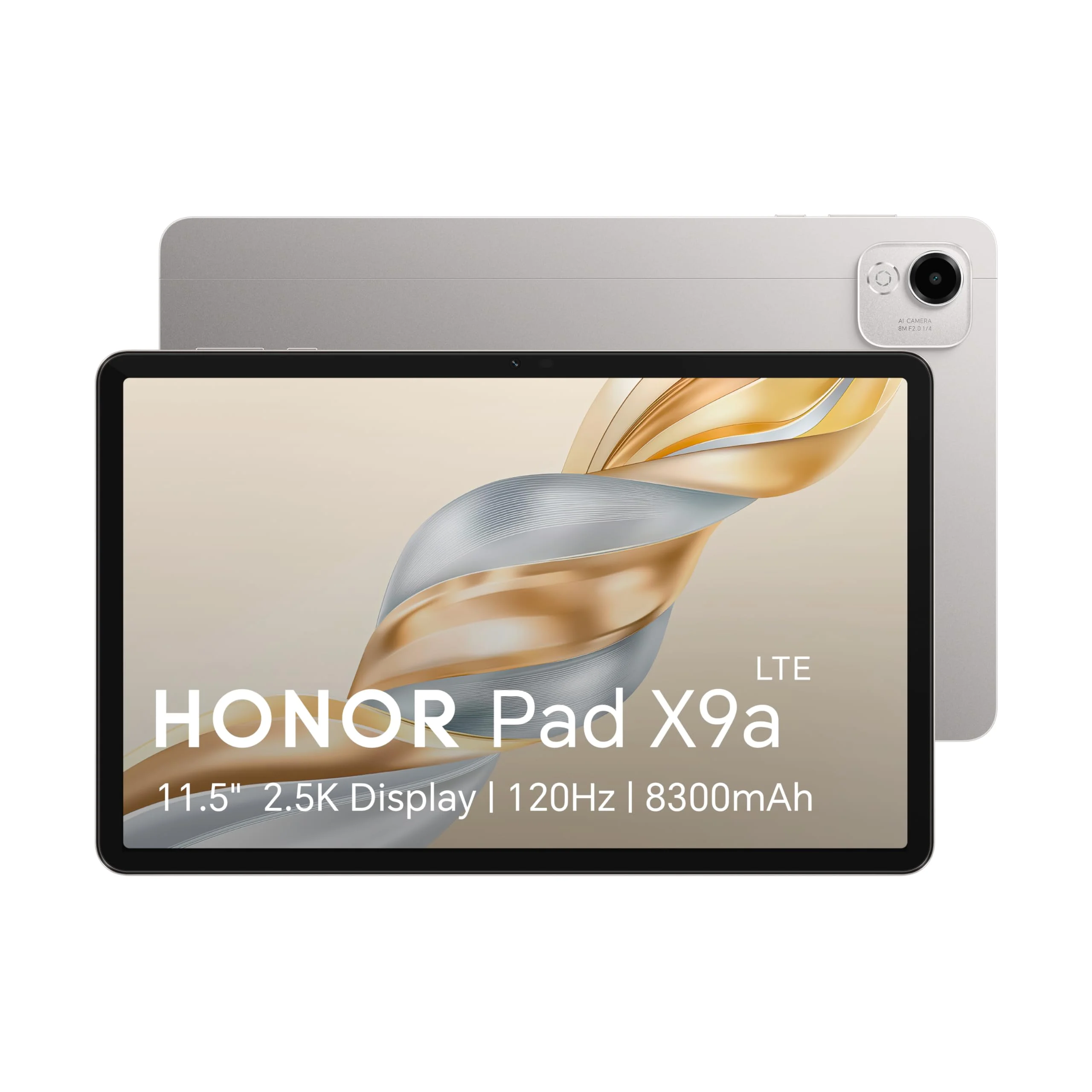 Планшет Honor Pad X9a 685 (2.8) 8C RAM8Gb ROM256Gb 11.5" IPS 2508x1504 4G MagicOS 9.0 серый космос 8Mpix 5Mpix BT WiFi microSD 1Tb 8300mAh 22hr 1344hr