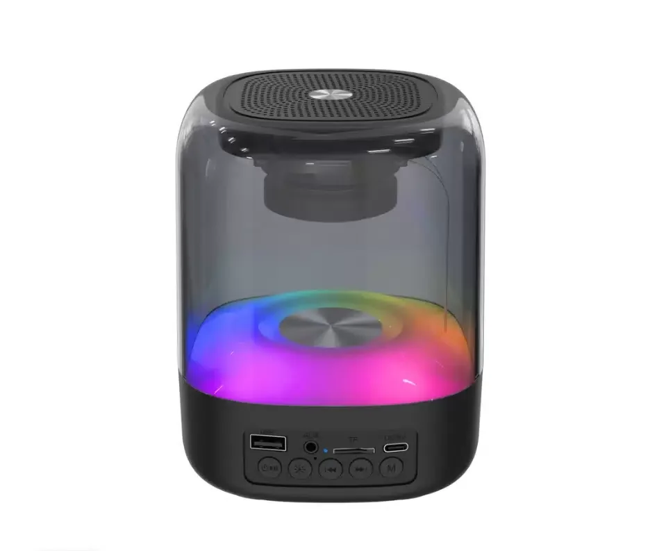 Акустическая система QUMO Plasma ВТ 0082 5 ВТ объемное звучание RGb подсветка