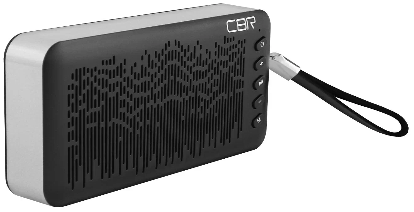 Колонка Bluetooth CBR CMS 144Bt черный/серебро 3.0, 80-18000 Гц, 6 Вт