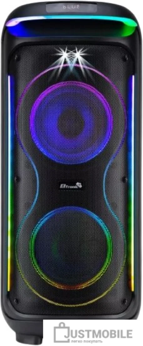 Колонка Eltronic 08" (30-29 DANCE BOX 1000) динамик 2шт/8" с TWS 100 Вт черный