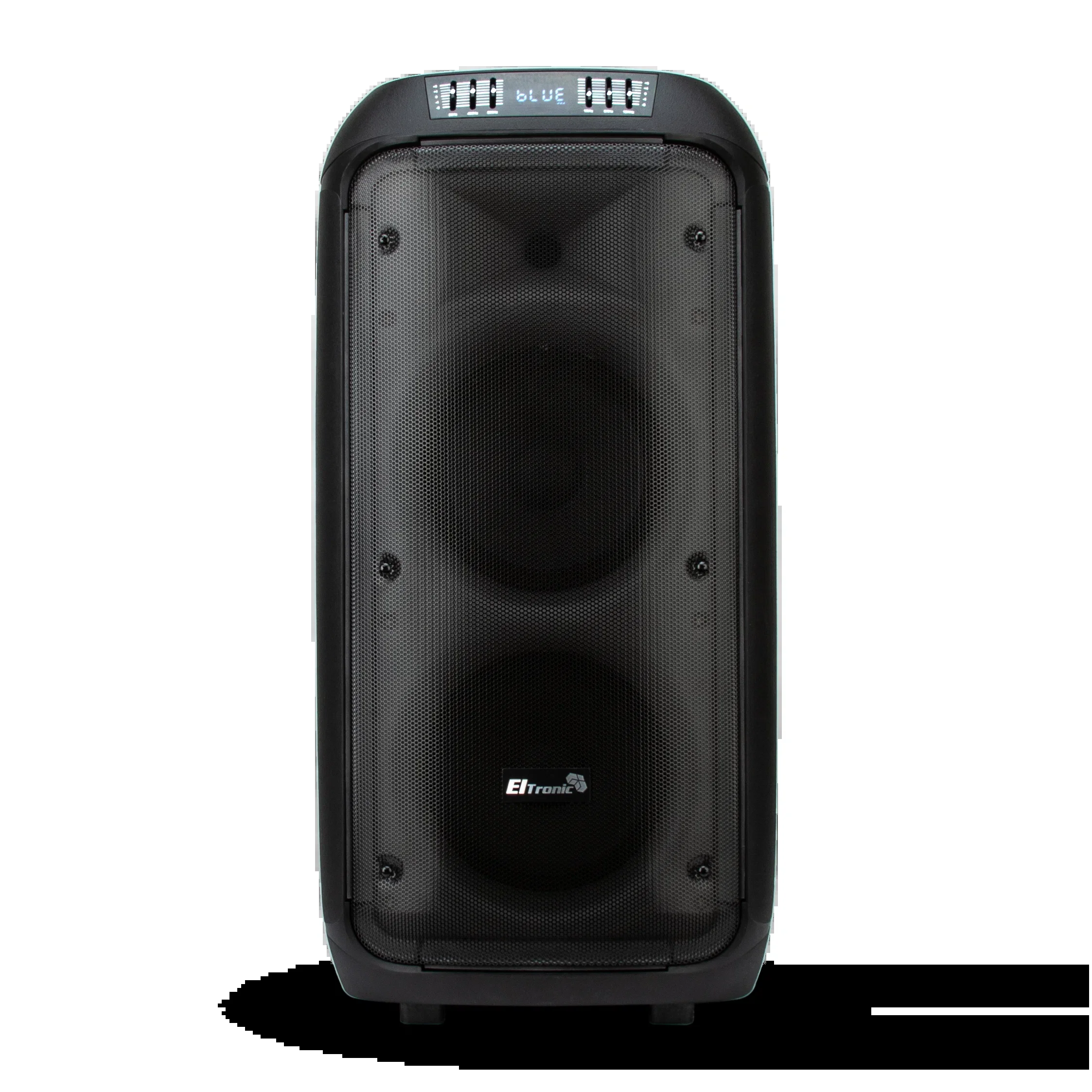 Колонка Eltronic 08" (30-38 CRAZY BOX) динамик 2шт/8" с TWS 80 Вт черный