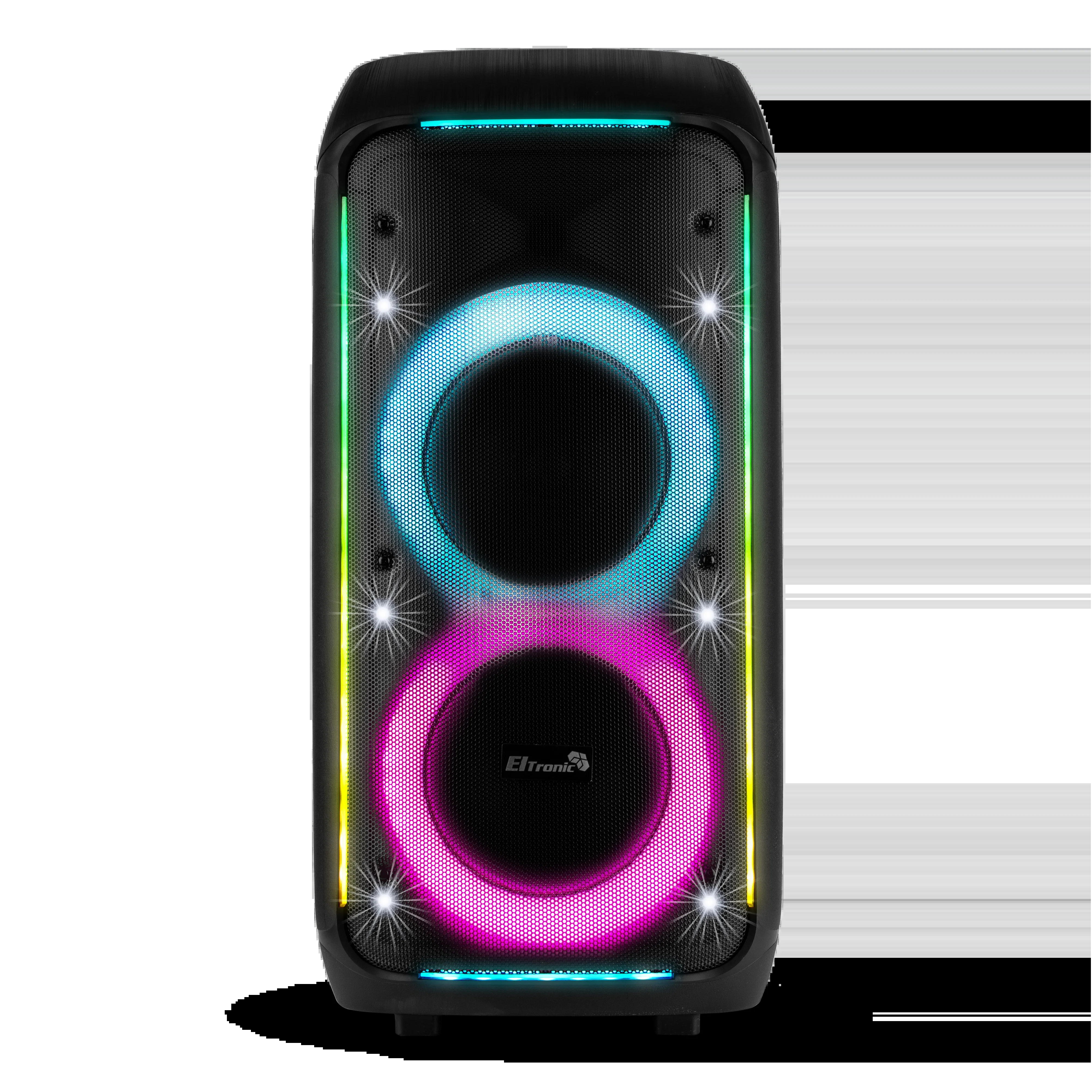 Колонка Eltronic 08" (30-71 CRAZY BOX 1000) динамик 2шт/8" ELTRONIC с TWS