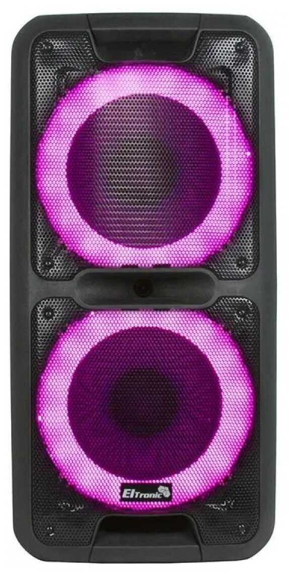 Колонка Eltronic 10" (20-14 DANCE BOX 300) динамик 2шт/10" с TWS 80 Вт черный