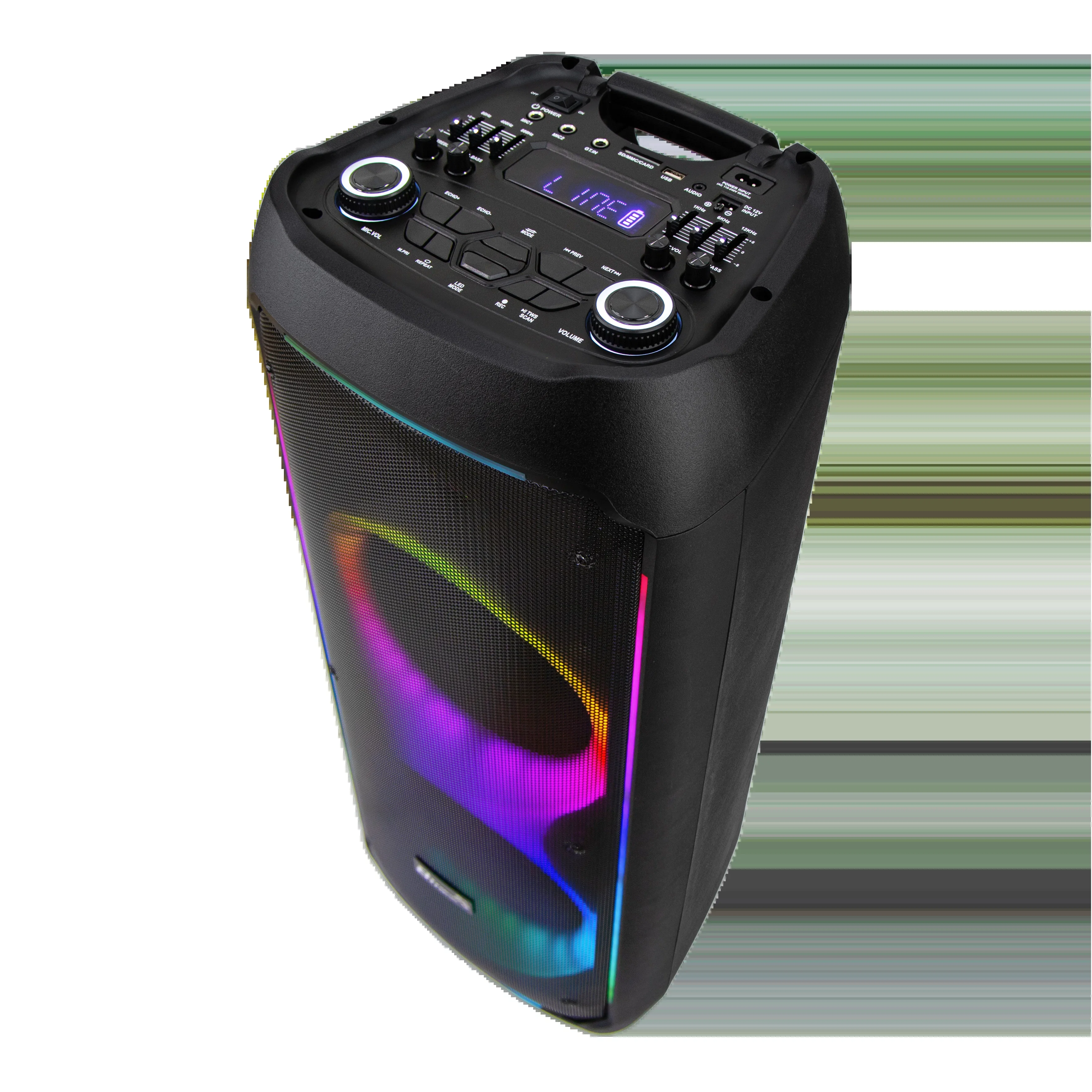 Колонка Eltronic 10" (30-37 CRAZY BOX 1200) динамик 2шт/10" с TWS