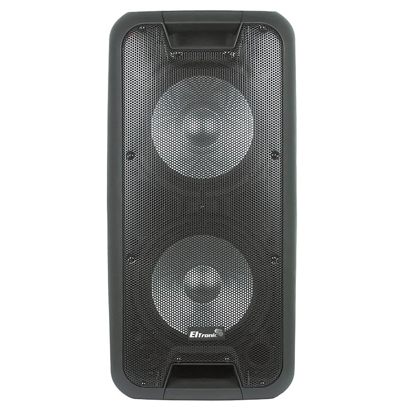 Колонка Eltronic 10" динамик 2шт/10" с TWS 100 Вт черный