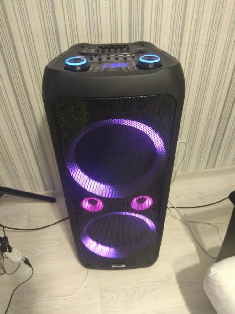 Колонка Eltronic 12" (20-83 DANCE BOX 1500) динамик 2шт/12" с TWS