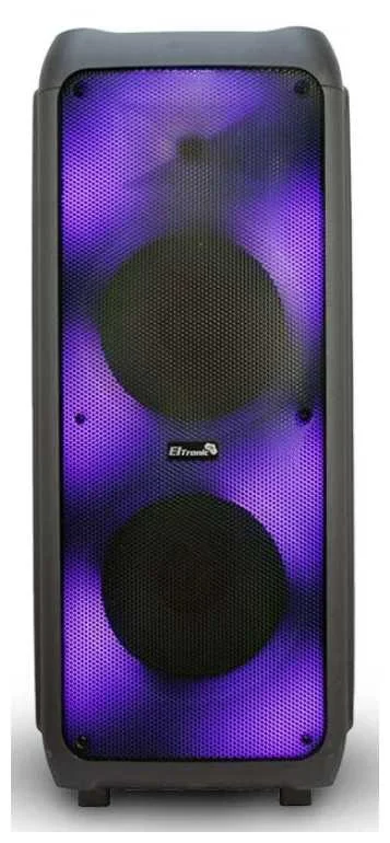 Колонка Eltronic 12" динамик 2шт/12" черный с TWS
