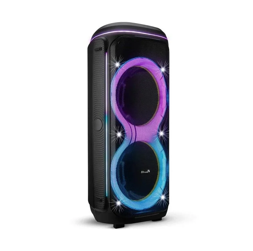 Колонка Eltronic 15" динамик 2шт/15" с TWS черный