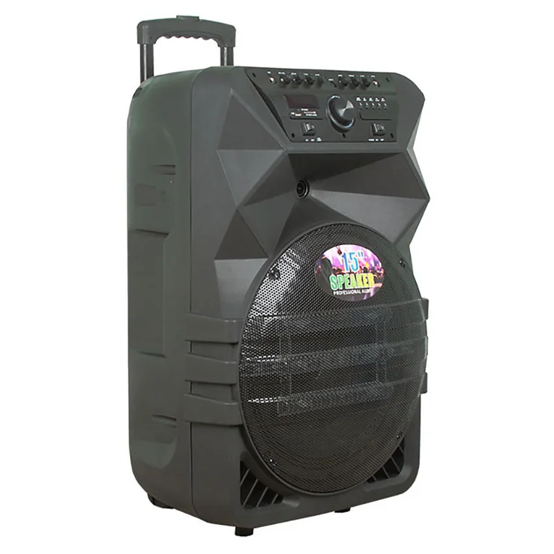 Колонка Eltronic 15" динамик 2шт/15" с TWS черный