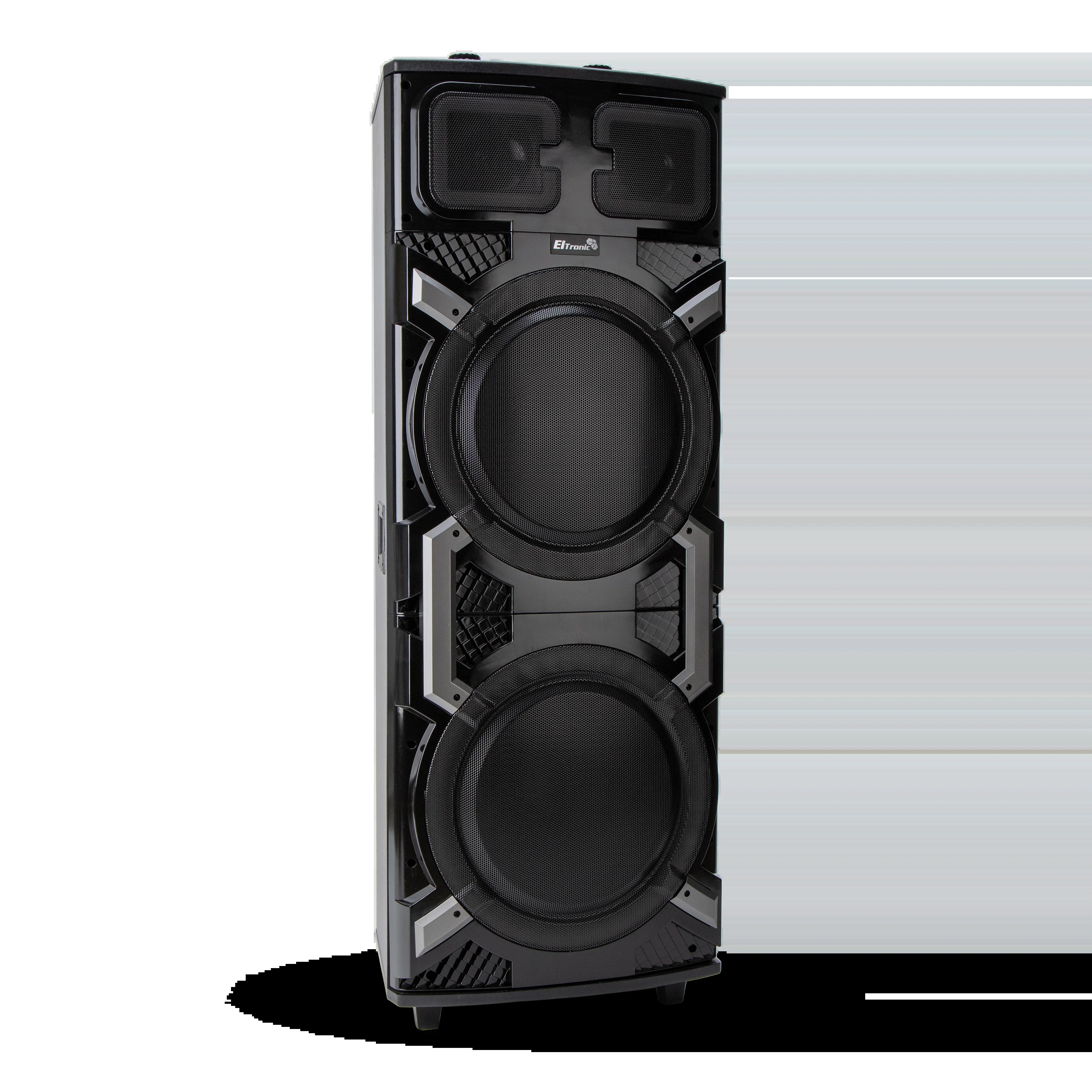 Колонка Eltronic 15" динамик 2шт/15" с TWS черный