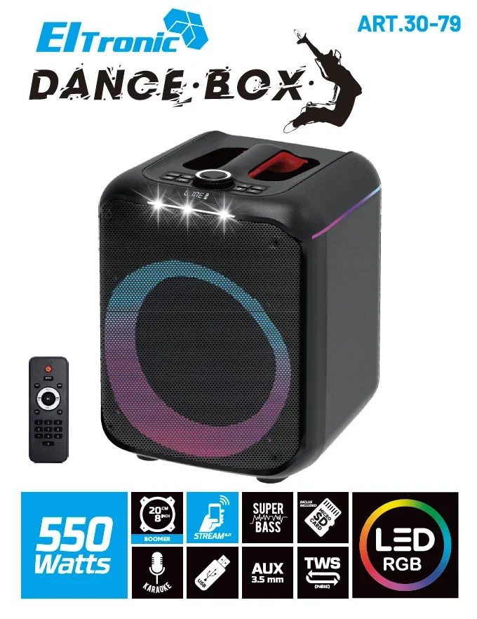 Колонка ELTRONIC 30-79 DANCE BOX 550 - 08"